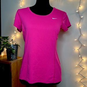 Small Nike Hot Pink Dri-Fit Running Shirt